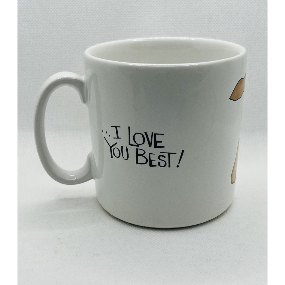 Vintage 'I Love You Best NEXT TO ME' ❤️ 1985 United China & Glass Co Ceramic Mug - Picture 2 of 9